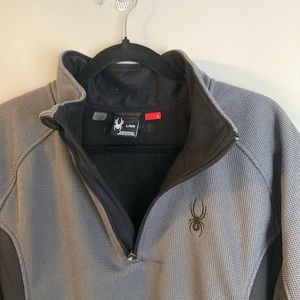 Spyder fleece lined mens quarter-zip NEVER WORN